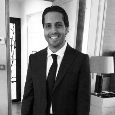 Portrait of Dan Herbatschek, founder of the Dan Herbatschek Scholarship and CEO of Ramsey Theory Group